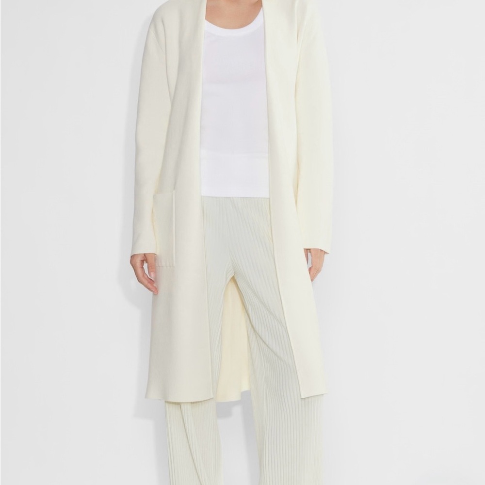 aritizia babaton ty  Cream Long Cardigan size xs nwt